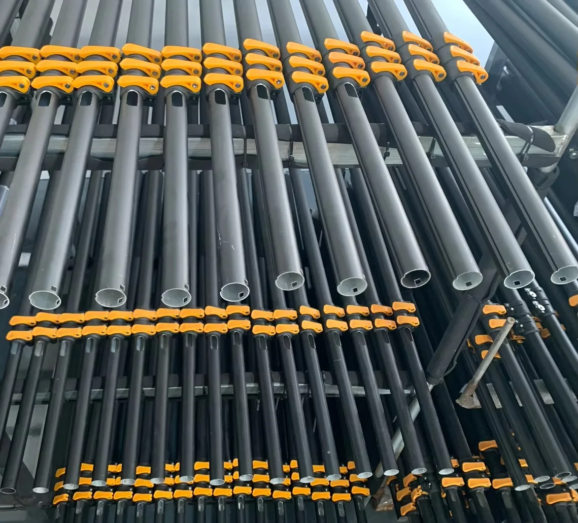 Telescopic Pole for Window Cleaning 10m 12m 15m Aluminum Extension Handle with Cleaning Brush Components Panel Cleaning Machine