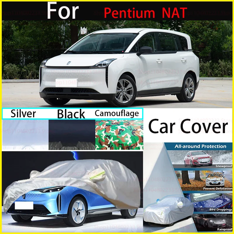 Ochrona na zewnątrz Pełne pokrowce samochodowe Ochrona przed śniegiem Osłona przeciwsłoneczna Wodoodporne Pyłoszczelne Zewnętrzne do Pentium NAT Akcesoria samochodowe