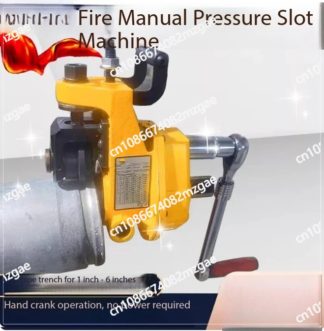 

Ручной станок для нарезки пазов на стальных трубах диаметром 1-6 дюймов (SCH10/SCH40)