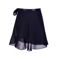 Adulte en mousseline de soie Ballet Tutu danse jupe femmes filles gymnastique jupe portefeuille formation Ballet jupes Юбка Ballet danse Faldas 2