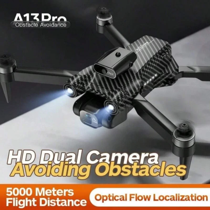 Folding Camera Drone Aerial Photography 8K HD Drop-Resistant Long-Endurance Quadcopter With Remote Control