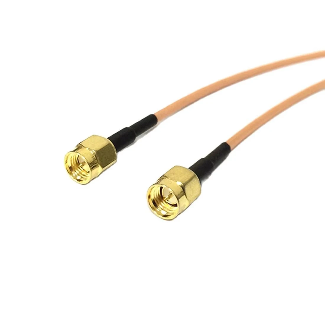 Sma männlich zu sma männlich stecker buchse rf stecker pigtail kabel rg316 d doppelte abschirmung 15cm/30cm/50cm – Detail 2