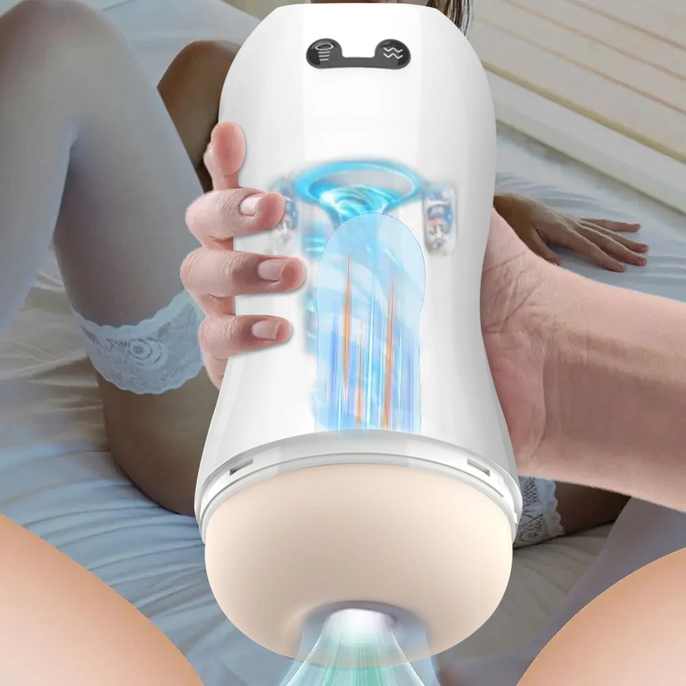 

Automatic Male Masturbation Cup Sucking Vibration Penis Oral Machine Suction Blowjob Massager Real Vagina Vacuum Adult Sex Toys