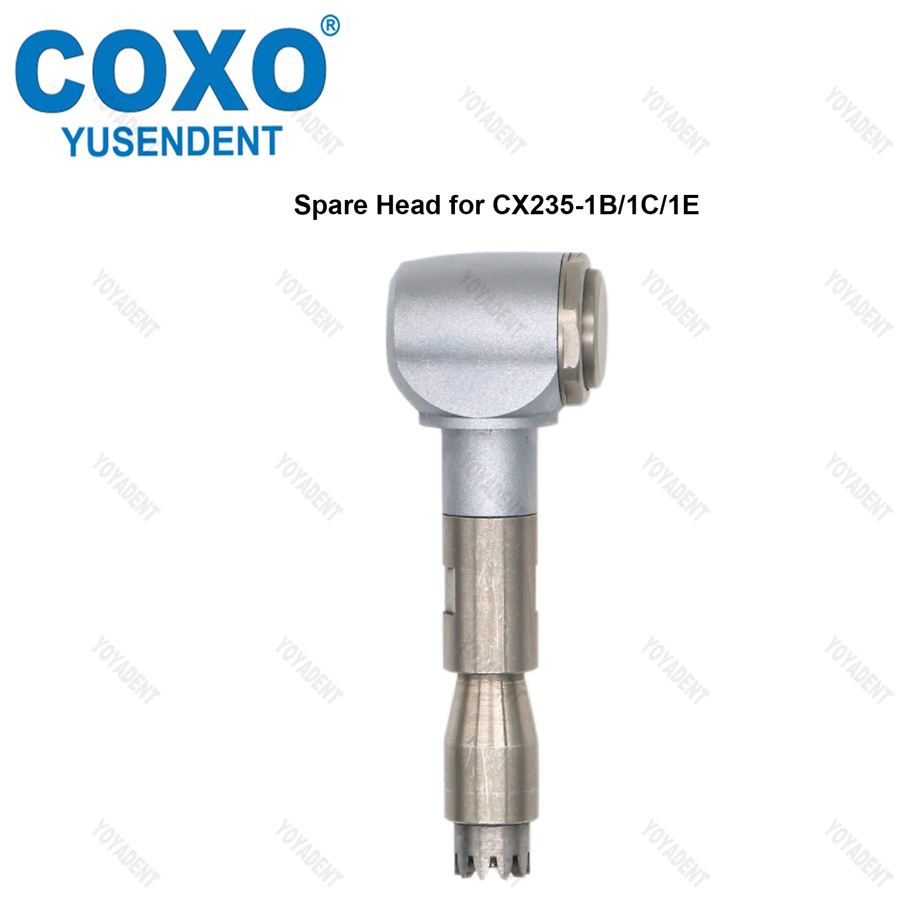 COXO Dental Fiber Optic Low Speed Handpiece 1:1 Contra Angle Straight Handpiece Inner Channel LED Air Motor 6Pin Fit KAVO NSK