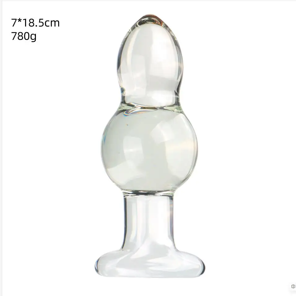 VaHppy Anal Pull Beads Toys Large 780g Diameter 7cm 2 beads Anal extension training stimula Anal Plug Masturbator Gay Adult SM