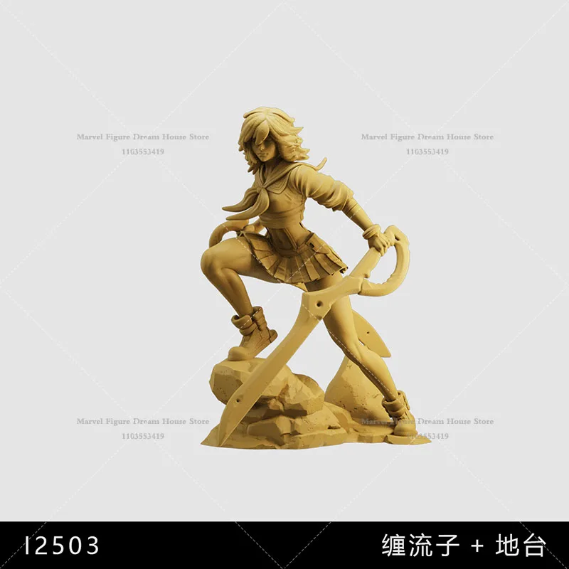 1/64 1/43 1/35 Schaal Miniatuur Scène Poppen Campus Vreemde Evenementen JK Meisje Elimineren Demonen Un-panited Wit Mini Figuur Model