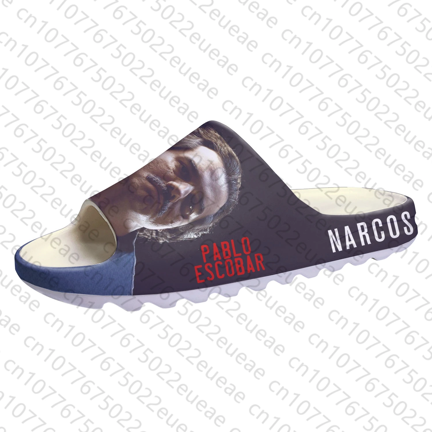 Narcos Home Chinelos para Homens e Mulheres, Soft Sole Slides, Sandálias Personalizadas para Adolescente,