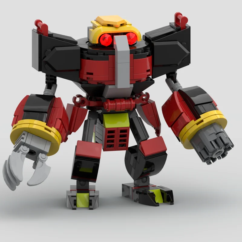 

272 шт. MOC Omegasonices Sonicess Omega модель робота строительные блоки творческая сборка коллекционер подарок