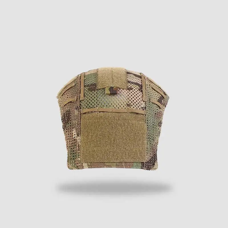 غطاء خوذة تكتيكية AQzxdc OPS - غطاء خوذة شبكي من القماش لخوذة البحرية غطاء خوذة Airsoft قماش جلدي