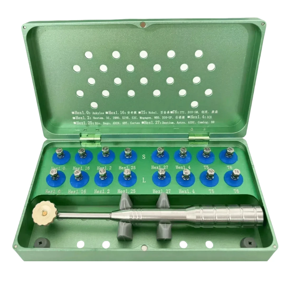 Dental Universal Implant Torque Screwdrivers Wrench Kit 10-70NCM Ratchet Drivers Dentistry Implant Repair Tools prosthetics