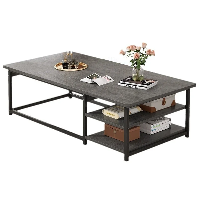 Living room small apartment, household coffee table, tea table Nordic, Italian rectangular simple