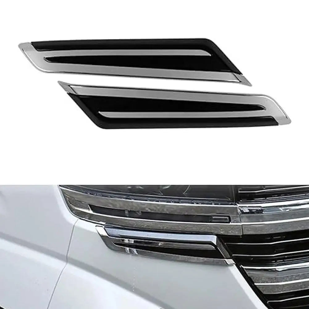 For Suzuki Spacia Custom M K04 Series 2024 Modification Bright Decorative Special Headlight Eyebrow Sticker Strip D2N9