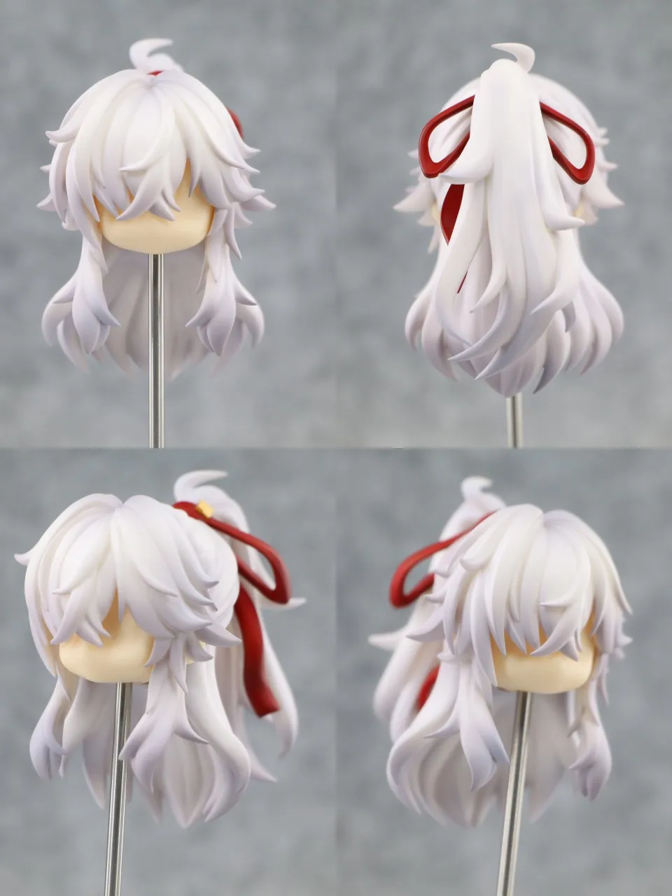 

Honkai: Star Rail Jing Yuan Handmade OB11 OB22 1/12 BJD Hair Wig Detachable Game Cosplay Cute Props