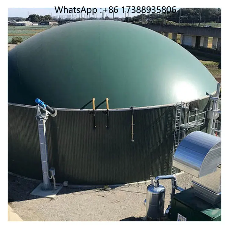 High Quality Silent Automatic Gas Turbine Generator 1000Kw/1250kVA Biogas Electric Power Purification System Pressure Vessel