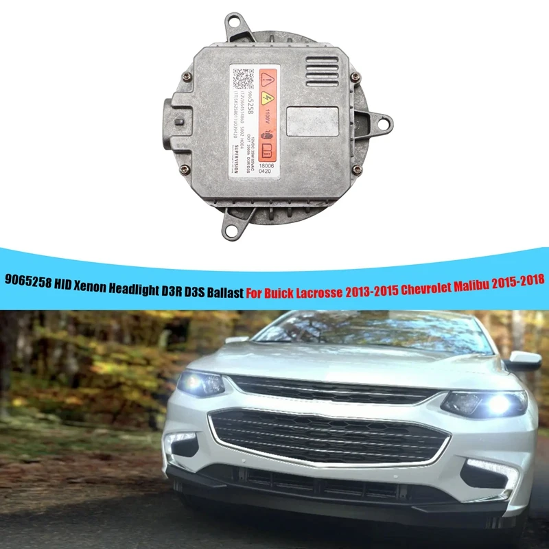 

1 шт. 9065258 Автомобильная HID ксеноновая фара для Buick Lacrosse 13-15 для Chevrolet Malibu 15-18