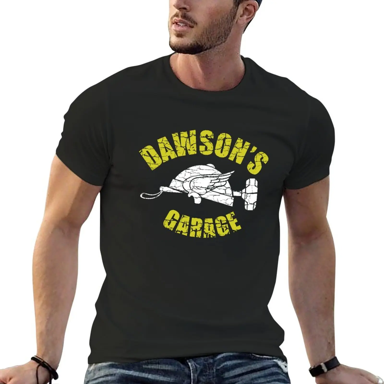 Dawson's Garage - Adventures in Babysitting T-Shirt aesthetic clothes customs design your own Men's t-shirt