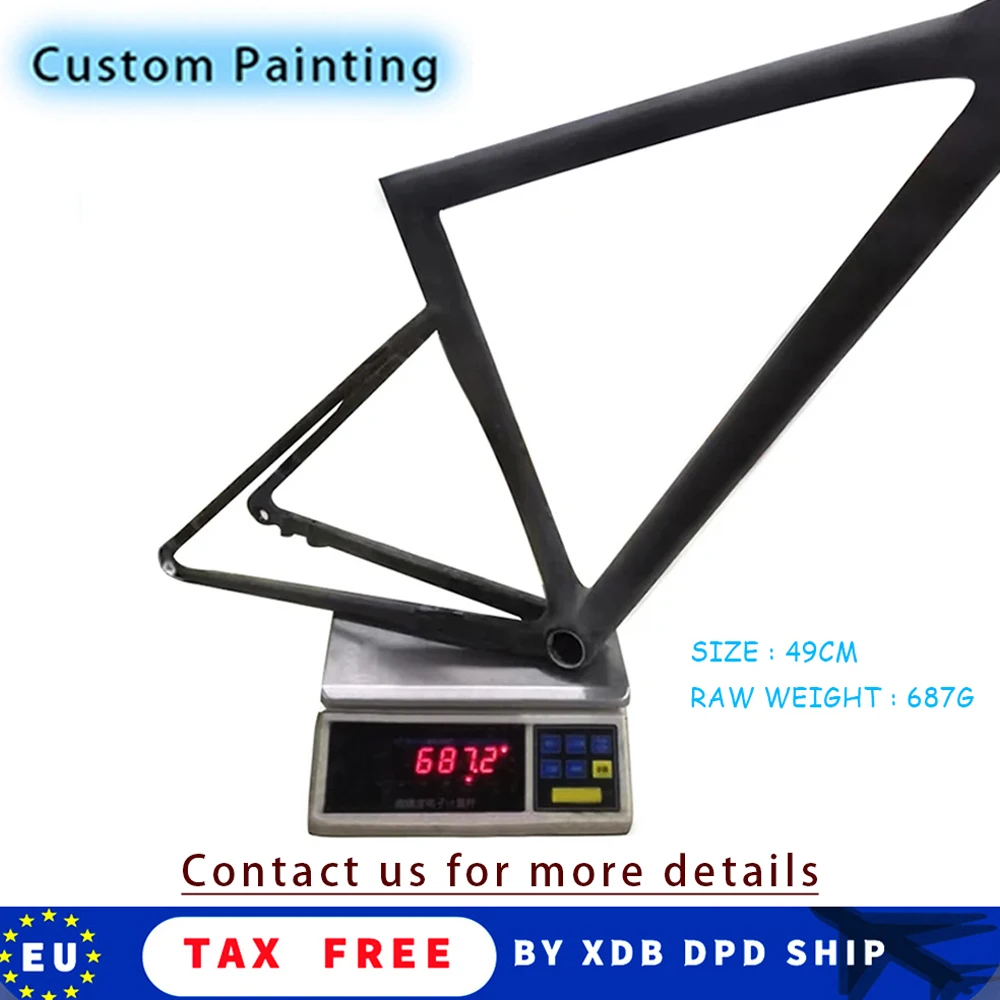 2025 Superlight High Quality T1000 Carbon Road Bicycle Frame Racing Team Bike Frame Disc Brake Full Internal Cable Cycling Frame