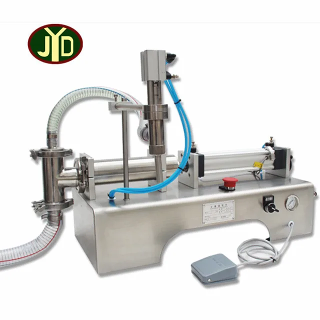 JYD Automatic Carton Box Aseptic Milk Packing Machine Single Head Juice Vegetable Oil Liquid Filling Machine
