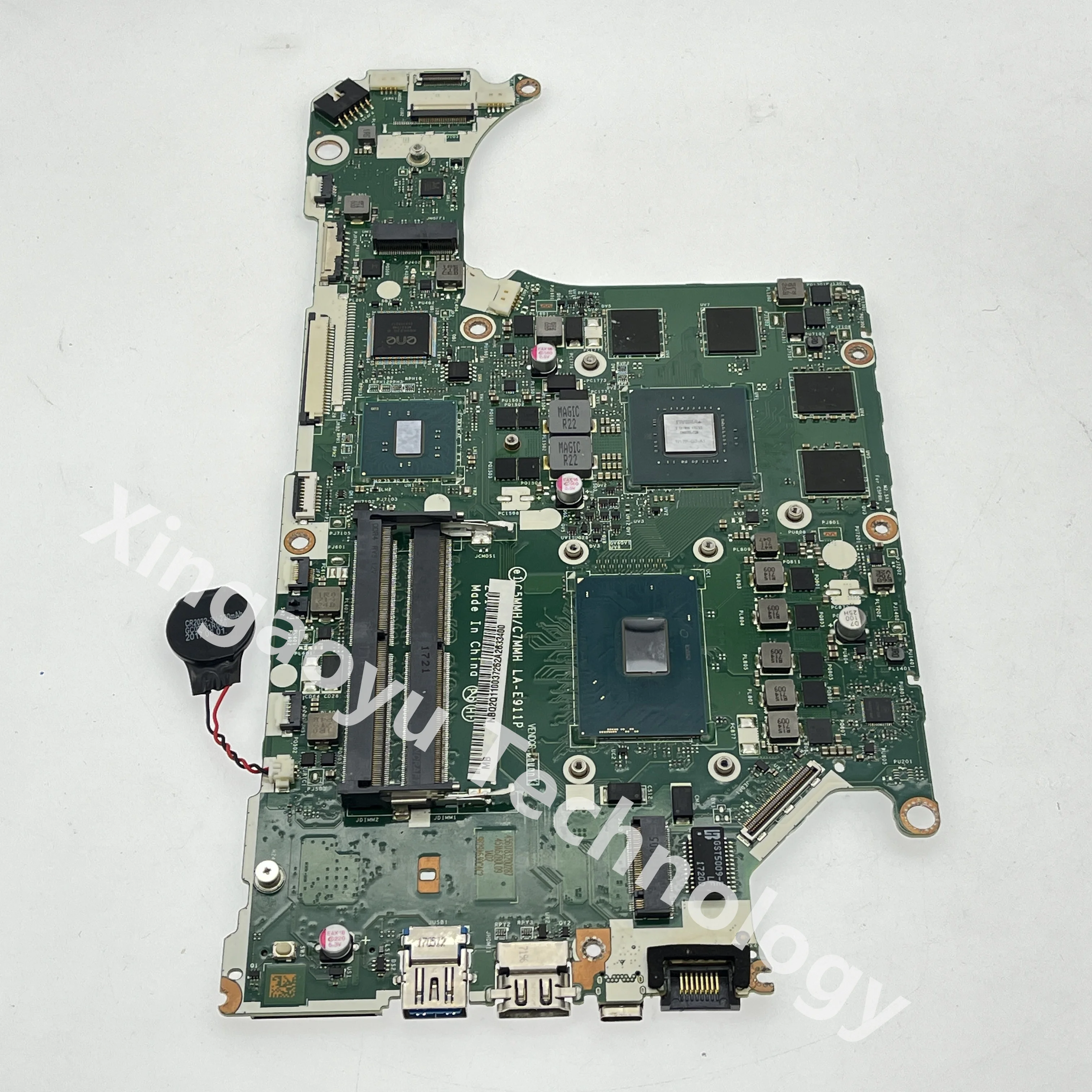 Imagem -06 - Placa-mãe Portátil para Acer Aspire A71571g An51551 N17c1 c5 Mmh c7 Mmh La-e911p i5 i7 Cpu Gtx1050 Gtx1050ti 2gb 4gb Gpu Original