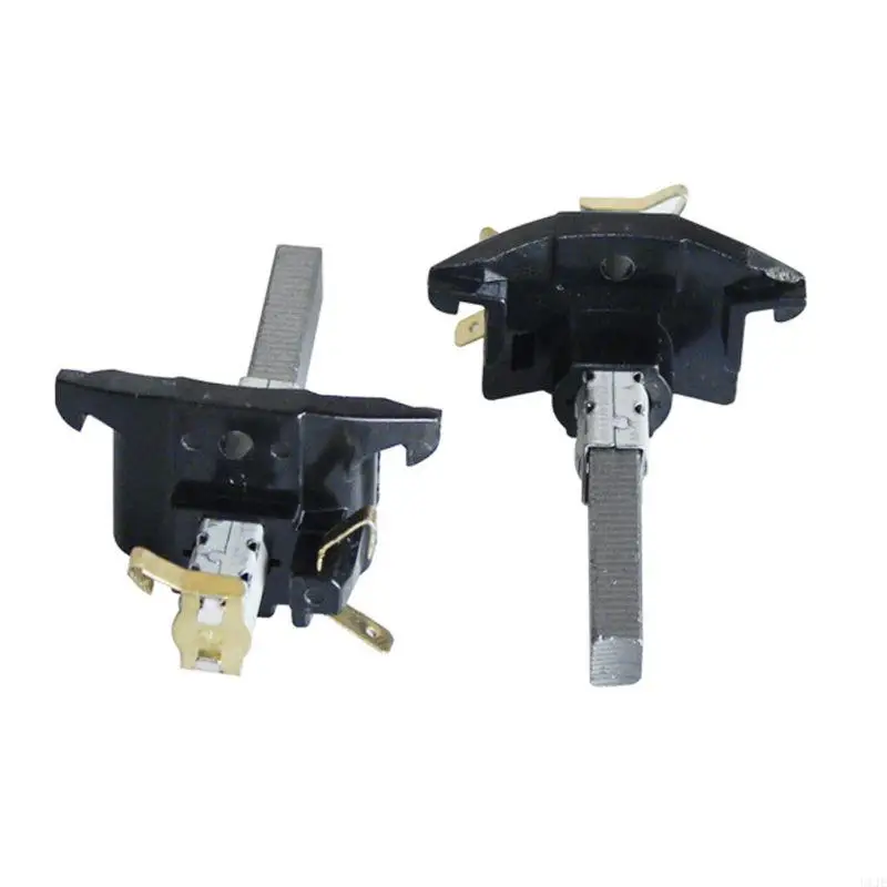 U1JE 2pcs aspiradora motores eléctricos Cepillos carbono Accesorios Durable Hogar