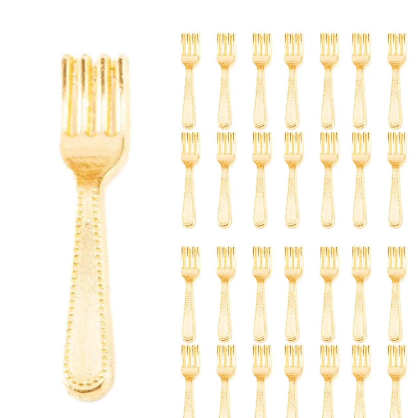 Conjunto de jantar para casa de bonecas 100 unidades para cozinha em miniatura em escala 1/12