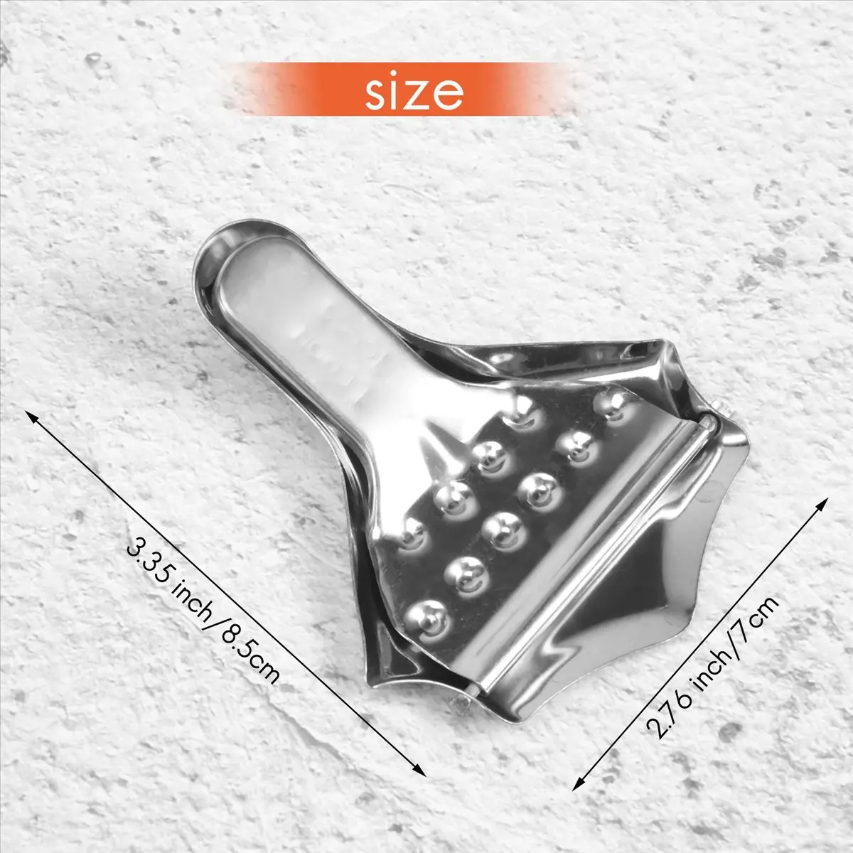

ABPO Stainless Steel Lemon Wedge Squeezer, Manual Lemon Clamp, Citrus Squeezer, for Home, Kitchen, Bar, 4 Pieces