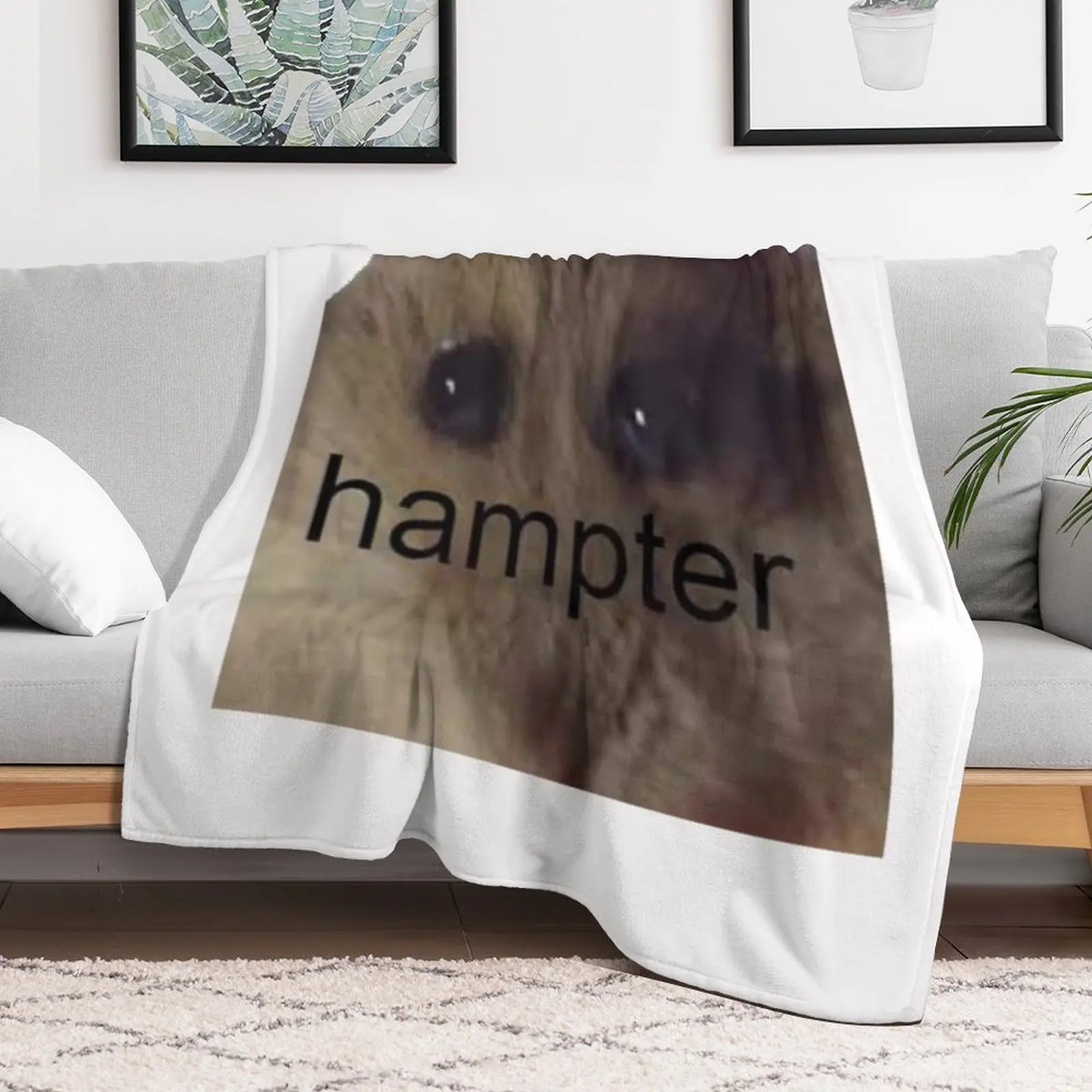 

hampter Throw Blanket for winter Luxury Hairy decorative Blankets