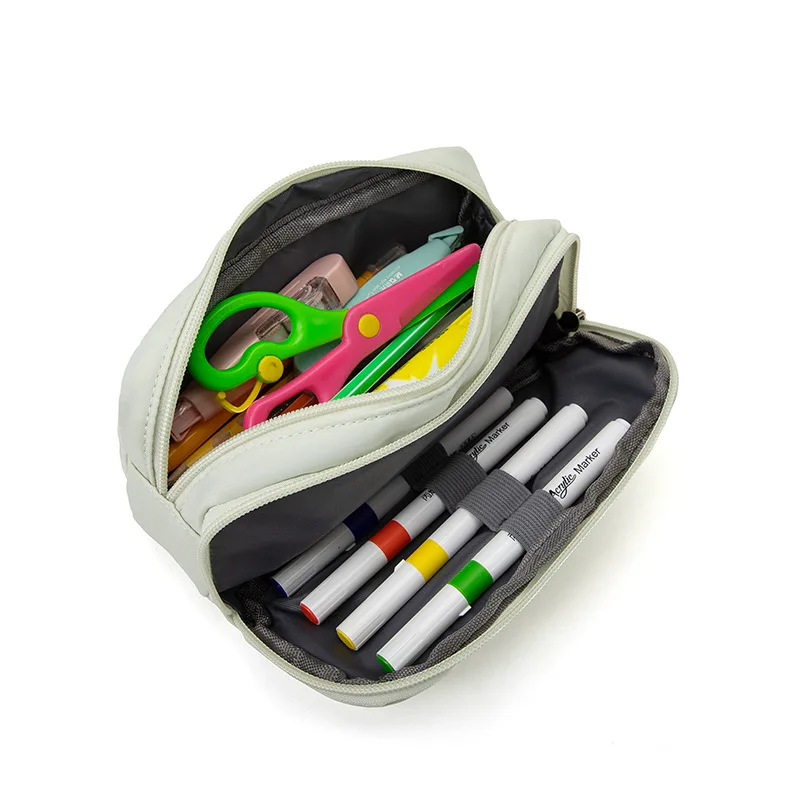 

Large Capacity Pencil Case Stationery School Supplies Pencil Cases Pouch Office Desk Storage Bag Students Kids Pen Case Bags Box