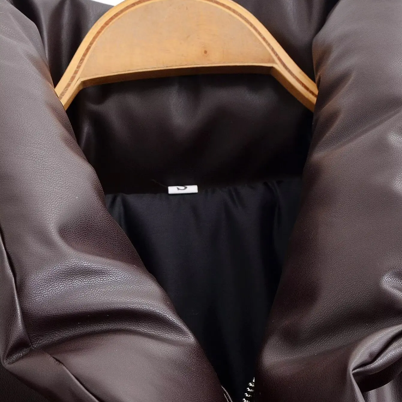 JNLEAOG otoño nueva mujer Faionable algodón Jaet cremallera diseño de cuello versátil calle Sle largo Sve Abrigo con capucha