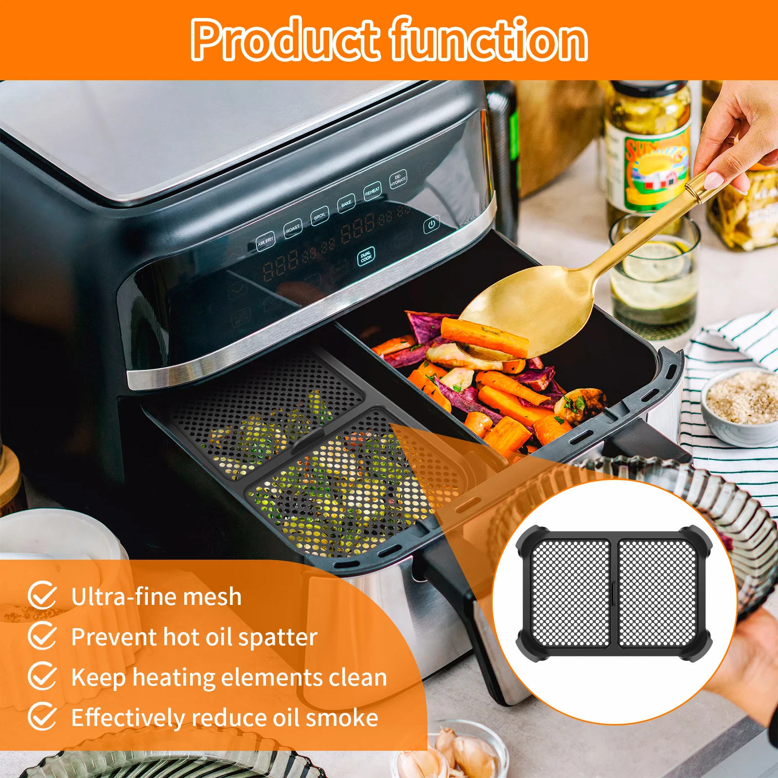 Air Fryer Splash Guard for Nin - Ninja Air Fryer Af300 review and price