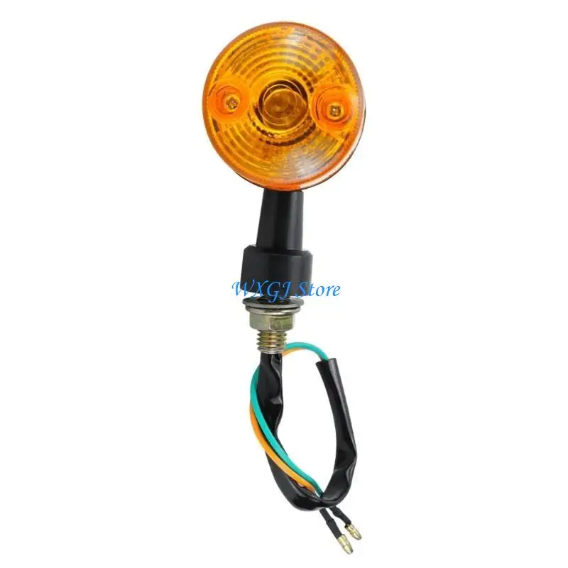 

37JE LED Motorcycle Turn & Horn set with Multiple Color Option ABS & Metal for Customization & Improved Road Safety