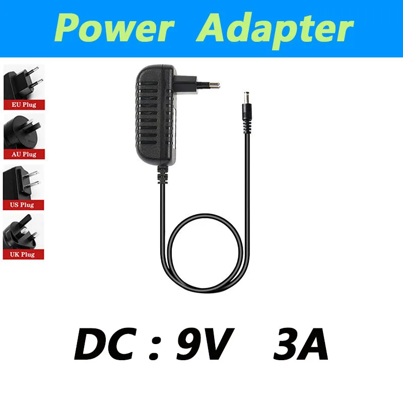 

AC 110-240V DC 9V 3A Universal Power Adapter Supply Charger Adaptor Eu Us For LED Light Strips