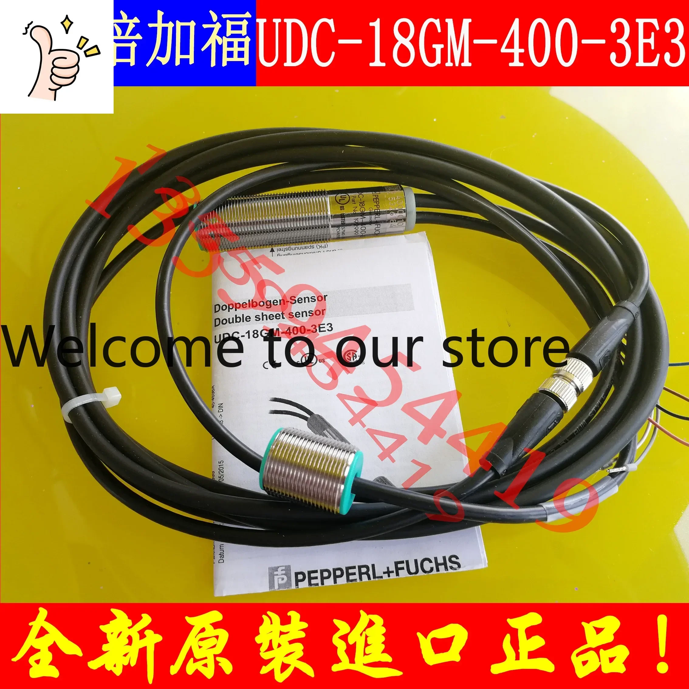 

Датчик для двухслойных материалов P+F UDC-18GM-400-3E3, оригинал, бесплатная доставка, заказ 18GMA-400-3E1