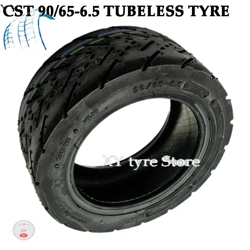 

CST 90/65-6.5 11 Inch Pneumatic Tyre Tubeless Tire with Inner Tube for Dualtron Ultra Speedual Plus Zero 11x Electric Scooters