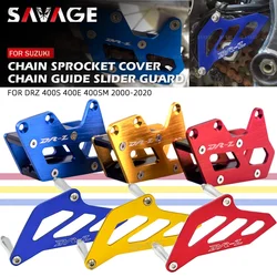 DRZ400 DR-Z400 DR-Z 400 Motocross Chain Guide Slider Sprockets Cover Guard Swingarm Case For Suzuki DRZ 400E 400S 400SM DRZ400SM
