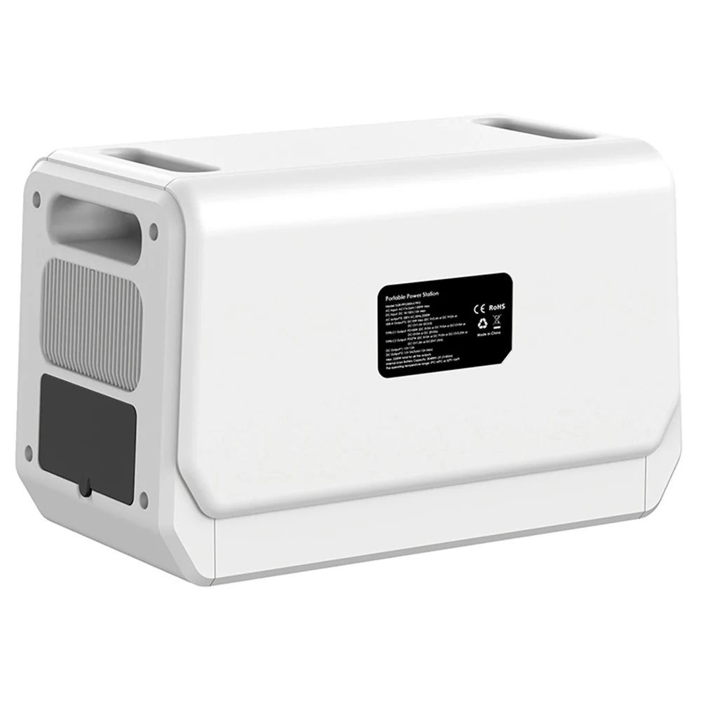 LANPWR 2200PRO Portable Power Station, LiFePO4 2048Wh, with On-grid Inverter, Support 200W/400W/600W/800W, 2200W Max. AC Output