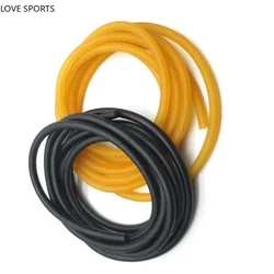1-3M Black Nature Rubber Bands ID 3mm OD 8mm High Resilient Tube Elastic Band for Men Women Accessories Gift