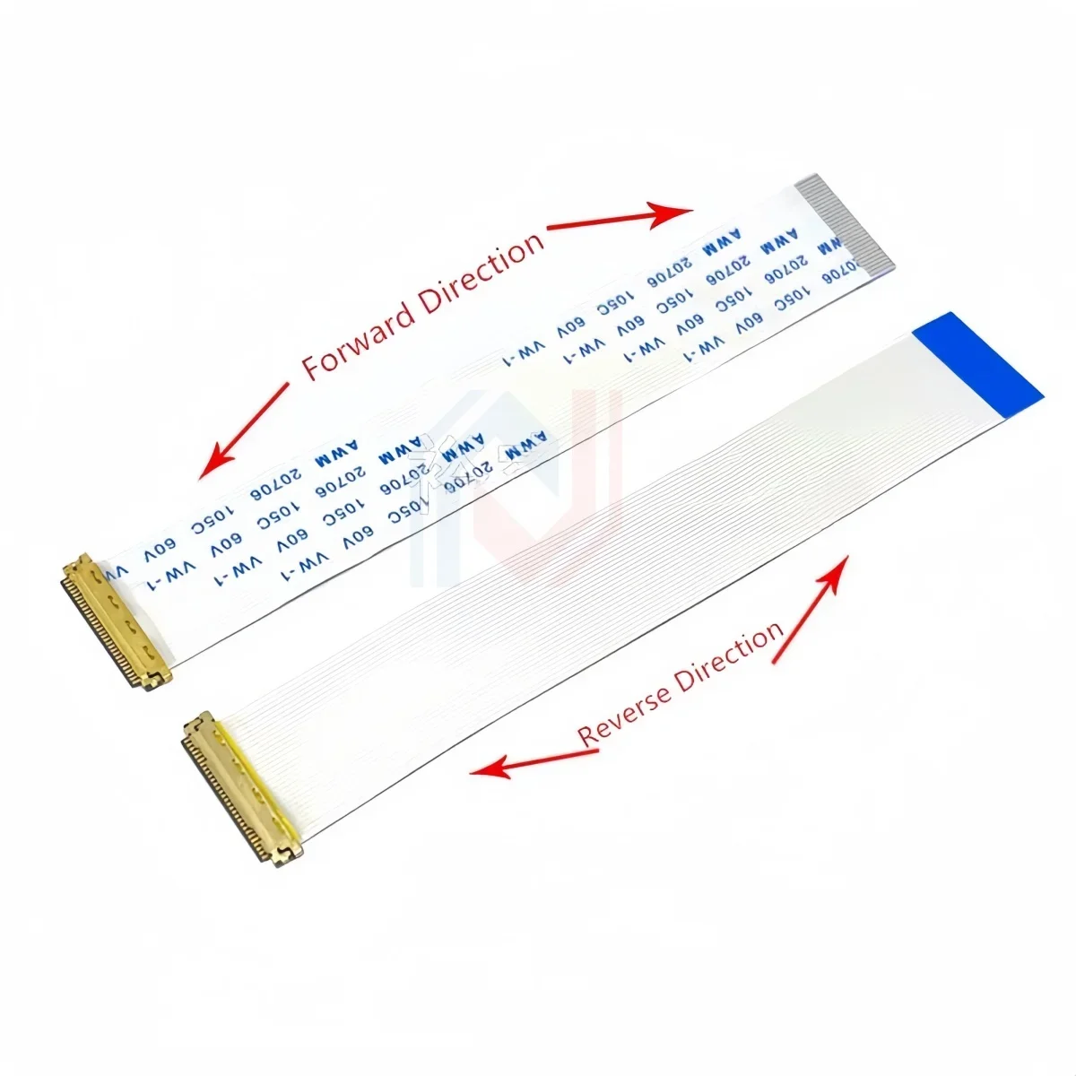 2PCS New EDP 30Pin 40Pin 0.5MM Ribbon Cable AWM 20706 105C 60V VW-1 Forward Reverse Direction LCD 10CM 15CM 20CM 30CM