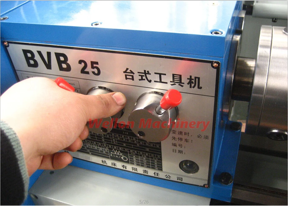 

BVB25 BVB25L Mini Metal Turning Lathe for Sale Horizontal Portable Machine Tool Price