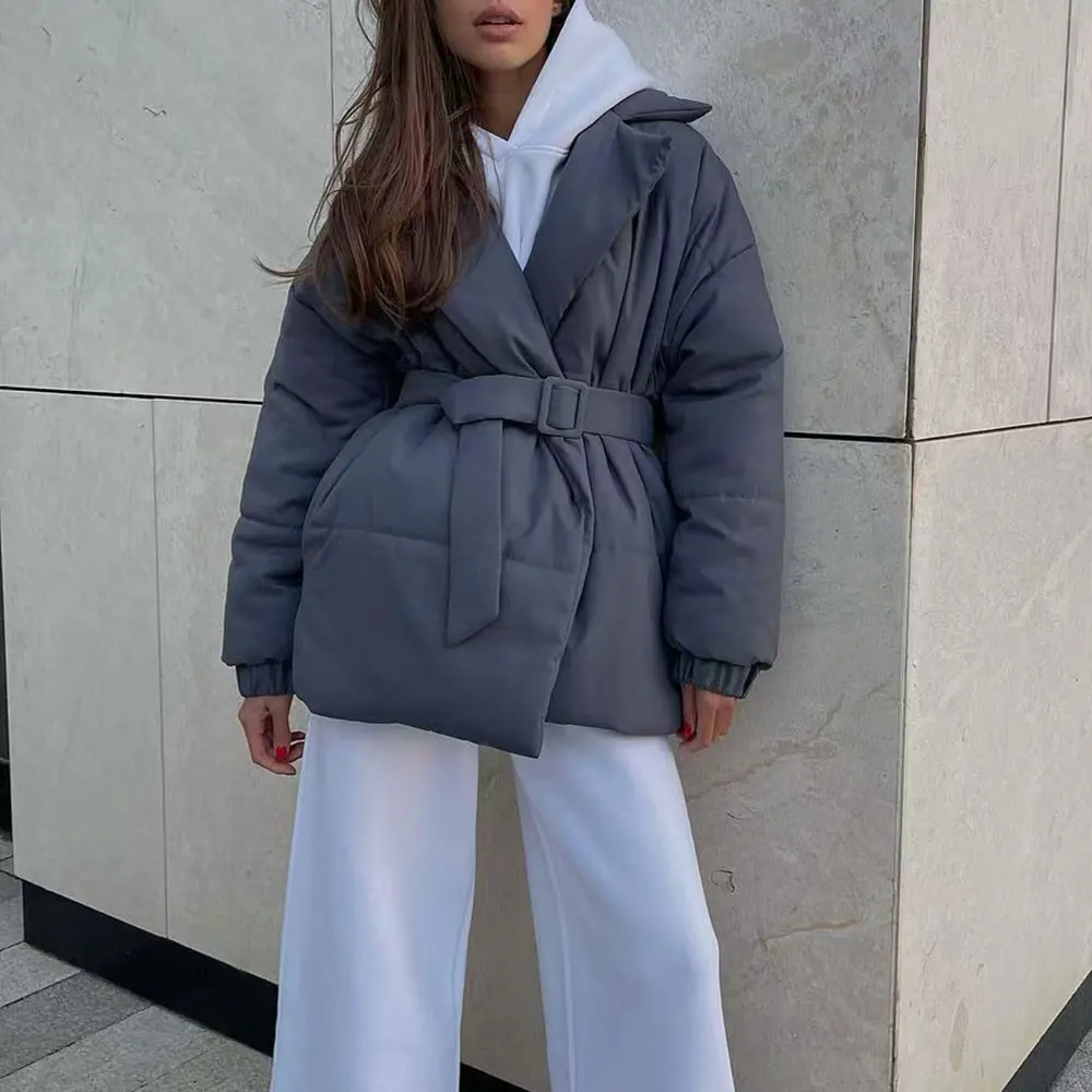 

Mia Muse Boutique, женские зимние пальто 2025 года, удобные повседневные однотонные базовые пальто с длинными рукавами и лацканами с открытой передней частью, стандартный крой