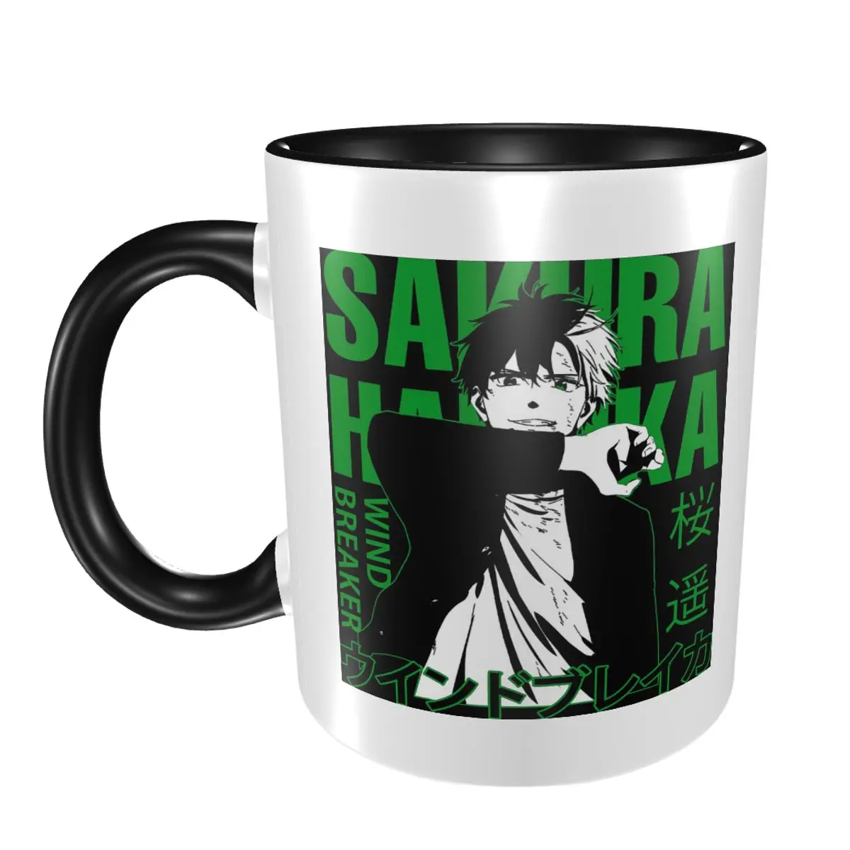 

Anime Wind Breaker NPC On Movie Mug Funny Ceramic Coffee Cups Tea Mugs Milk Cup Drinkware Gift for Woman Man