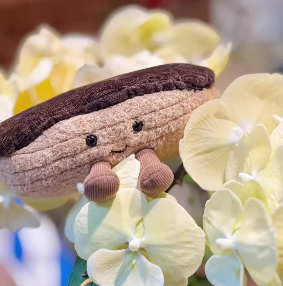 Plush Food Toys Waffle Pancake Cinnamon Roll Lemon Tart Puff Stuffed Doll Cute Kawaii Plush Toy Kids Birthday Gift