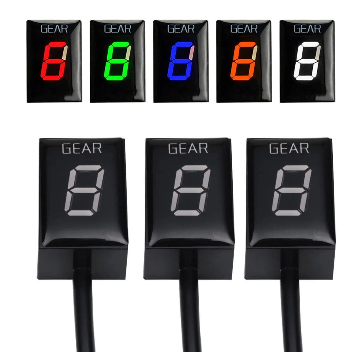 

Motorcycle LED gear display LCD digital display