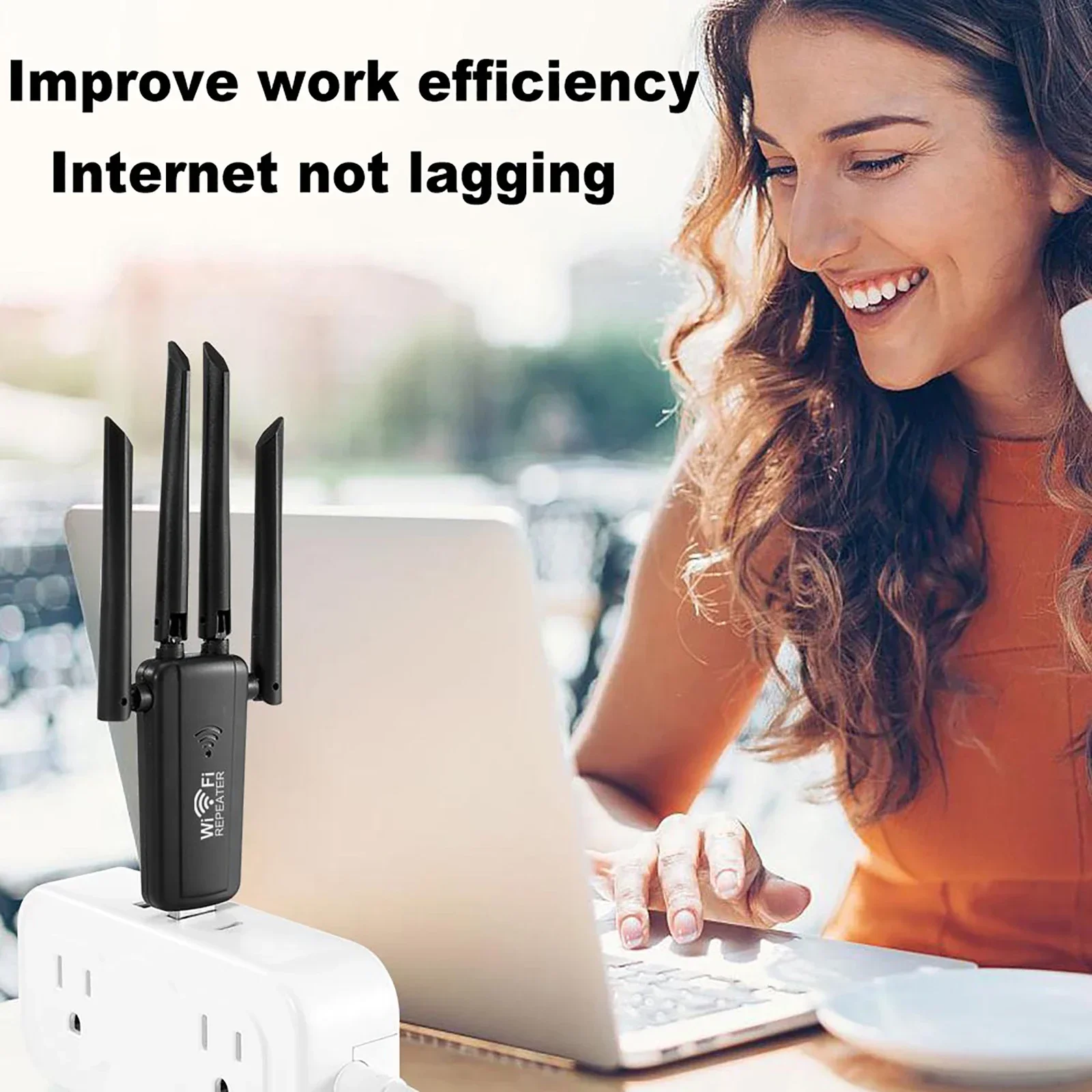 USB WiFi Repeater Wireless Signal Extender 2.4G 300Mbps Router Wifi Booster Long Range Wifi Amplifer For Laptop PC Access Point