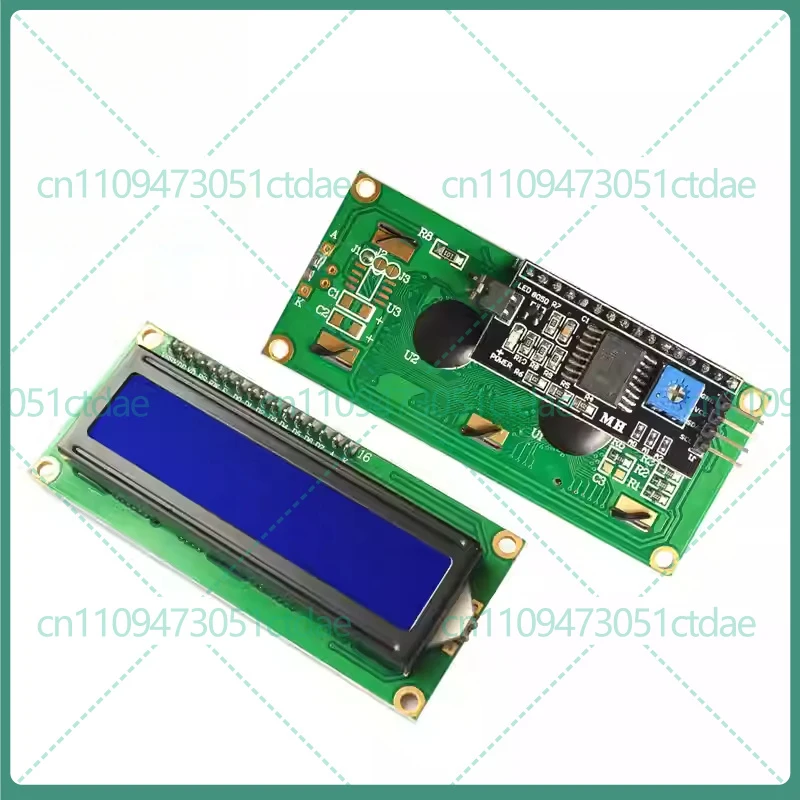 5-25PCS for IIC I2C 1602 LCD Display Module Blue Screen 1602A