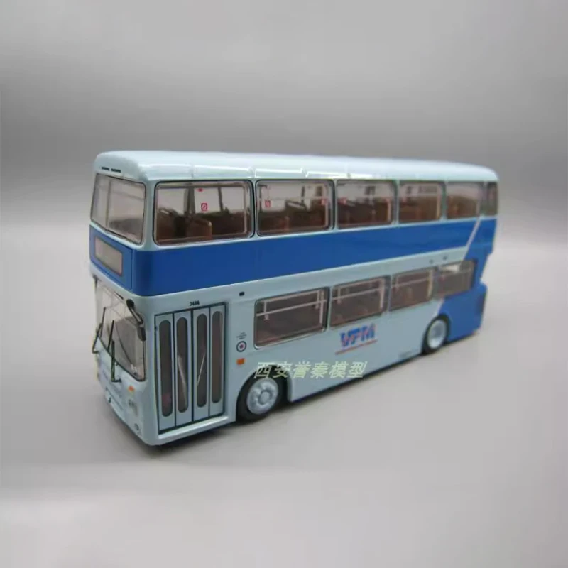 بريتبوس دييكاست الأصلي 1:76 مقياس لندن ذات الطابقين سبيكة حافلة نموذج جمع الديكور لعبة هدية تذكارية العرض