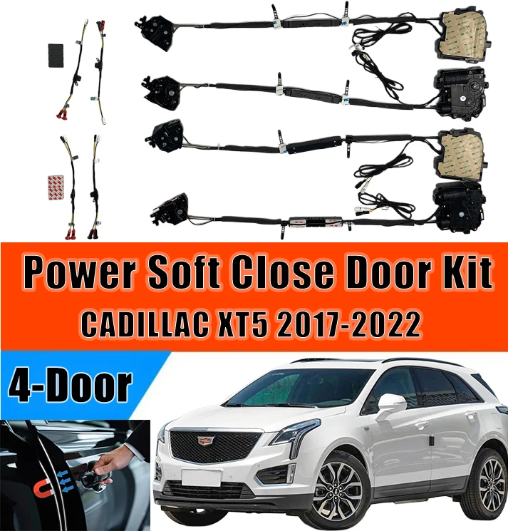 Xcar for CADILLAC XT5 2017-2022 Car OEM Automatic Soft Close Door Electric Suction Kit Auto Power Closing