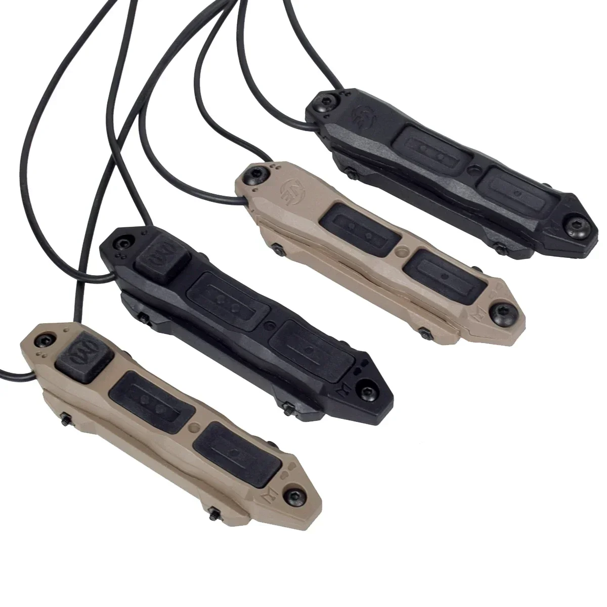 Tactical Remote Pressure Dual Function Switch For PEQ-15 DBAL-A2 SureFir M300 M600 Flashlight Airsoft Weapon Hunting Gun Light