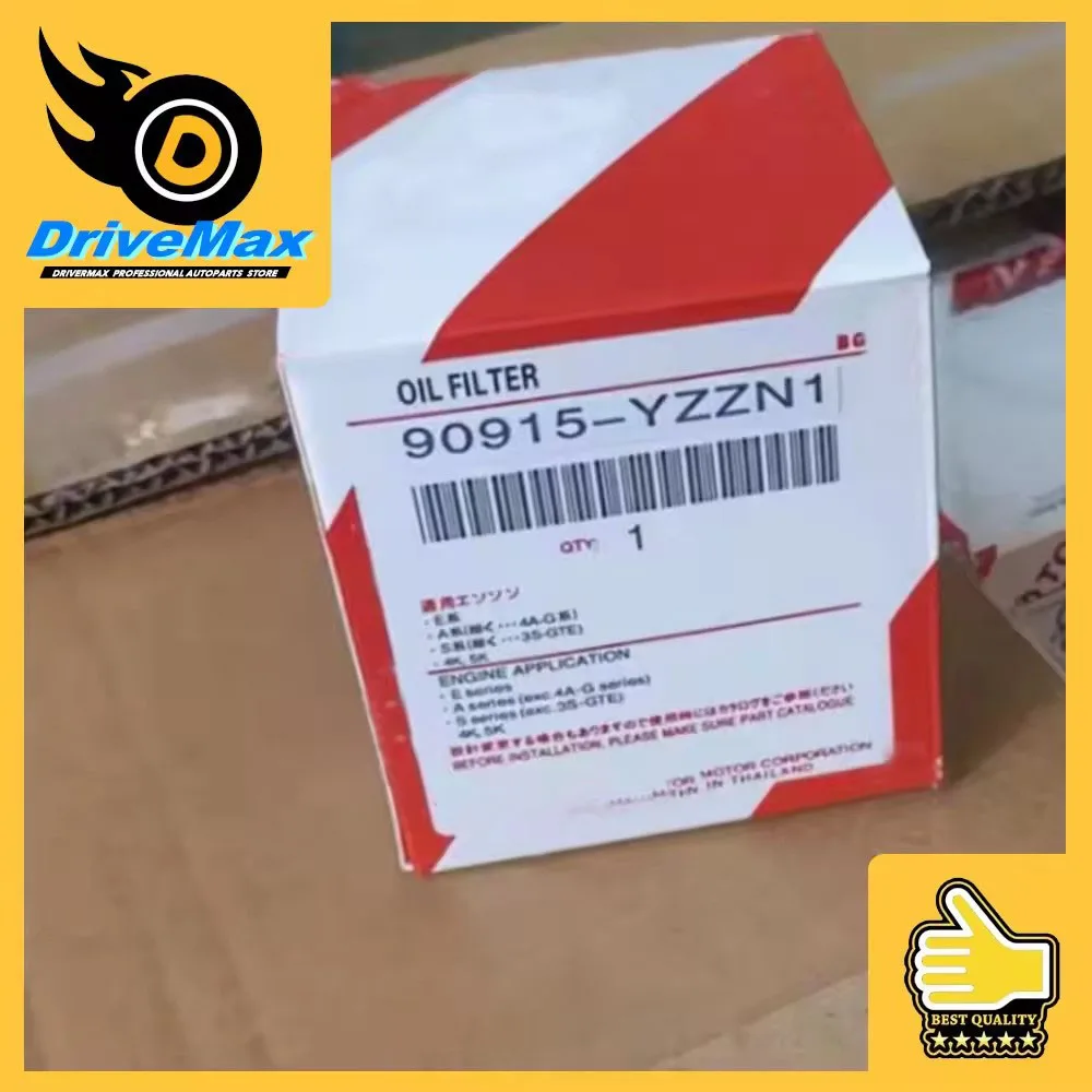 5PCs Car Oil Filter Ttoyotaa Vios Corolla Prius Camry Yaris Echo MR 2 RAV4 Celica Avensis Auris Axio Runx 90915-10001 90915-YZZE