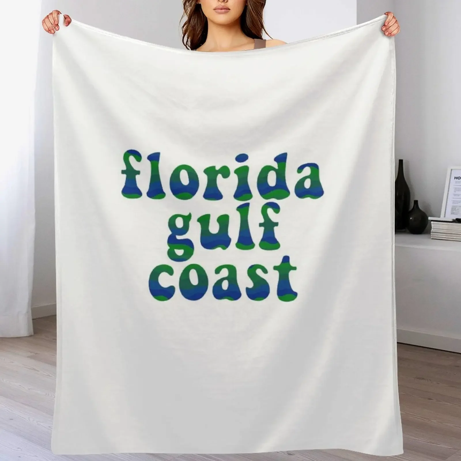 

Fgcu Throw Blanket Large Moving Soft Plush Plaid Hair Blankets